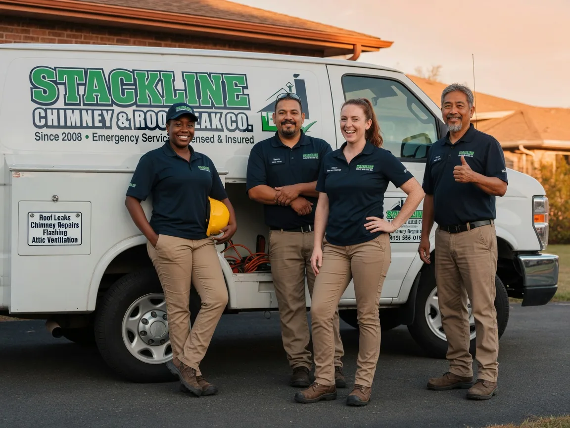 Chimney flashing repair company in Blue River, OR